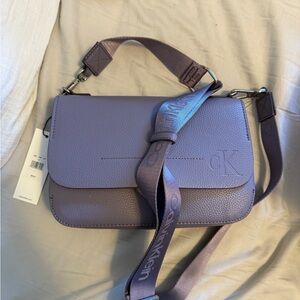 Calvin Klein Lavender Crossbody Bag